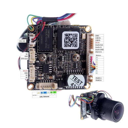 ultra HDi 1.3mp IMX322 XMeye pcb only LDR Sensor IR Support