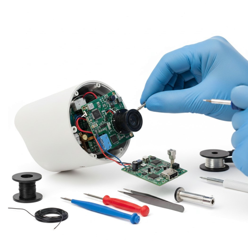 AHD camera assembling charges